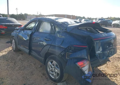 2025 Hyundai Kona Se z USA, uszkodzony, nr VIN KM8HA3AB5SU207590